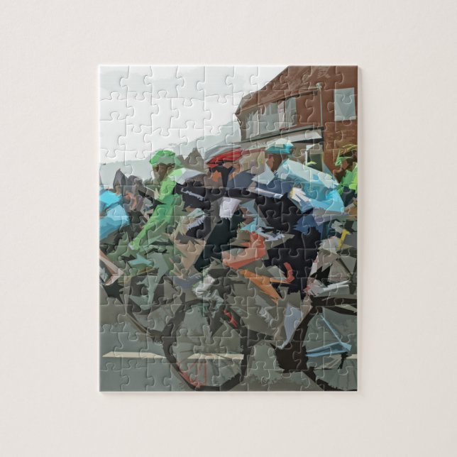 Tour De France 2014 Jigsaw Puzzle (Vertical)