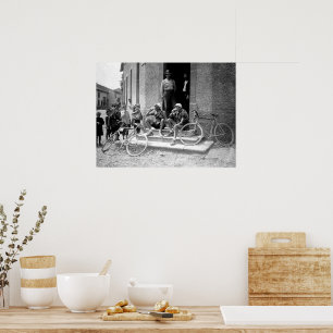 Tour de France After The Stage Beer Time 1921 Poster