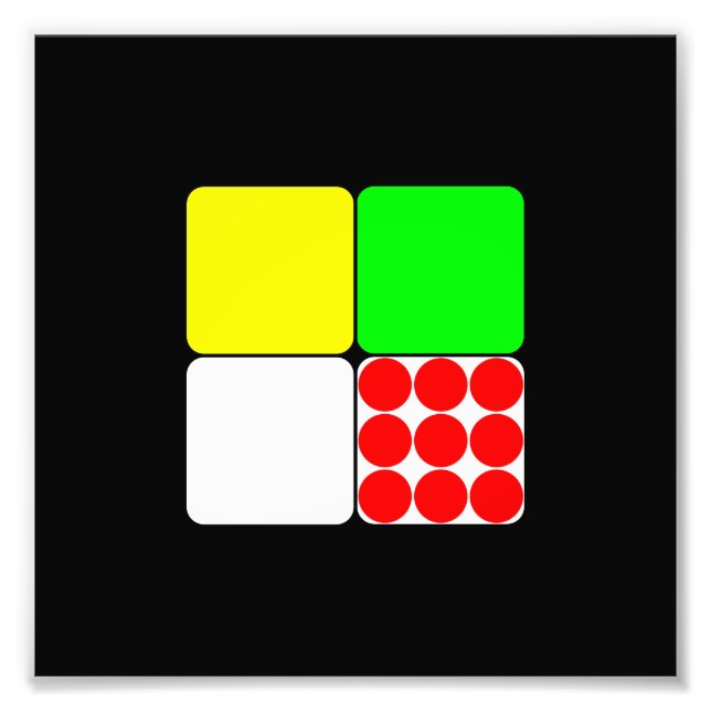 Tour de France Jerseys 3 Black Photo Print (Front)