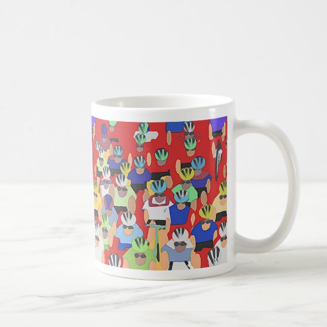 Tour de France mug red (Right)