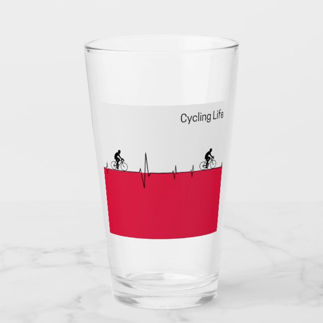 Tour de France Poland Glass (Front)