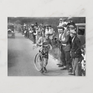 Tour De France Vintage 1930s Postcard