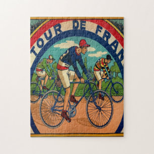 Tour De France Vintage Jigsaw Puzzle