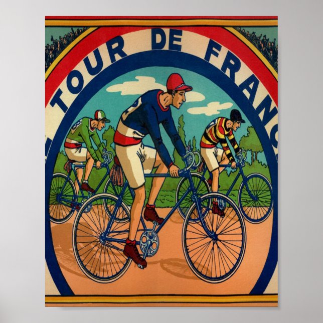 Tour De France Vintage Poster (Front)