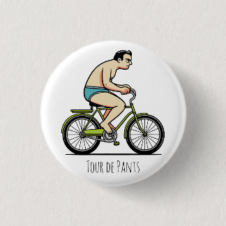 Tour de pants 3 cm round badge