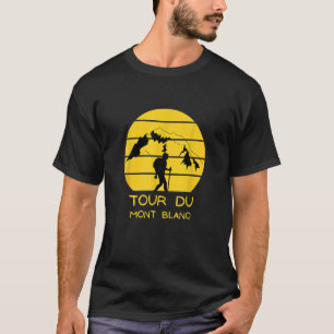 Tour du Mont Blanc Hiking long-distance hiking tra T-Shirt