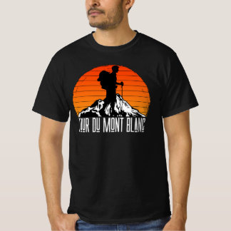 Tour du Mont Blanc - Hiking Trail Vintage Retro T-Shirt