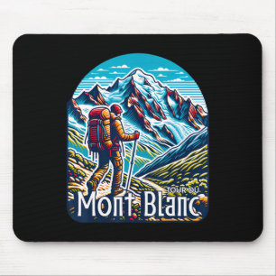 Tour Du Mont Blanc Tmb Switzerland Italy France Al Mouse Pad