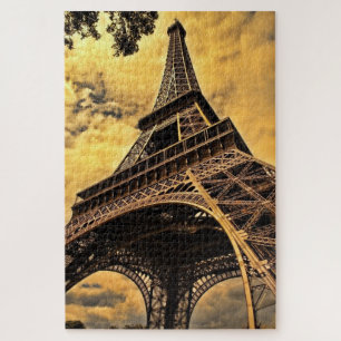 Tour Eiffel Paris France Jigsaw Puzzle