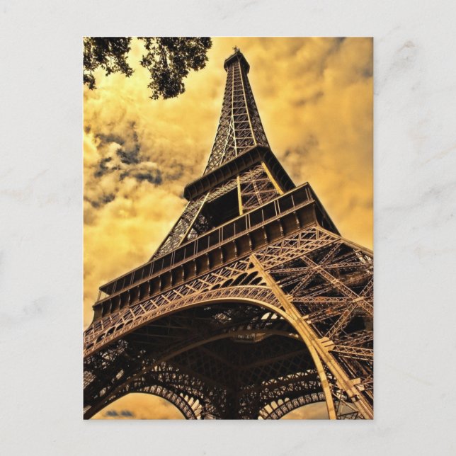 Tour Eiffel Paris France Postcard (Front)
