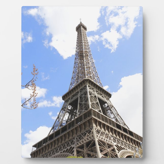 Tour Eiffel Paris Photograph Plaque (Front)