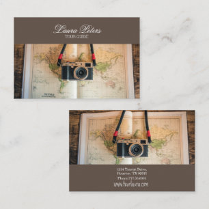 Tour Guide Business Card
