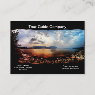 Tour Guide Company Business Card