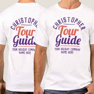 Tour Guide T-Shirt Printed Both Sides