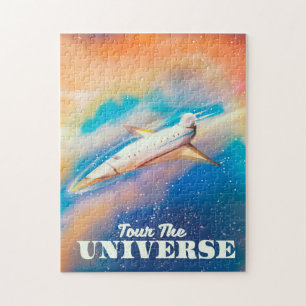 Tour the Universe space ship Jigsaw Puzzle