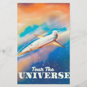Tour the Universe space ship Stationery
