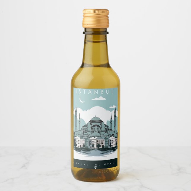 Tour to Istanbul Wine Label (Front)