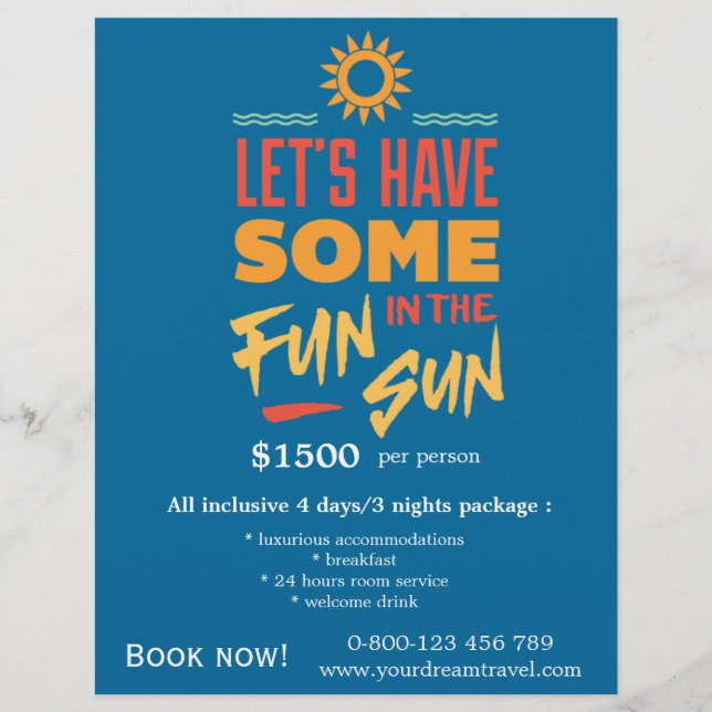 Tour Travels Flyer (Front)