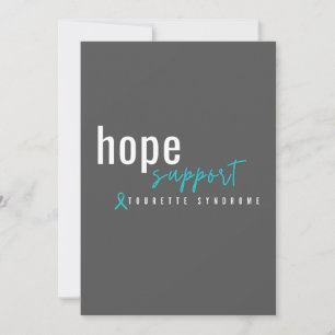 tourette syndrome. hope support. Invitations