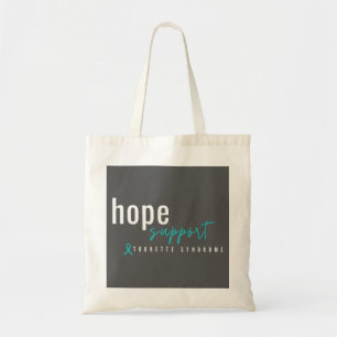 tourette syndrome. hope support. Totes & Bags