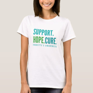 tourette's support hope cure Womens T-Shirt