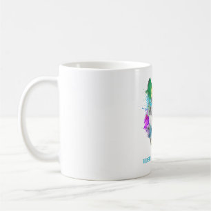 Tourette's Syndrome Awareness Ribbon Support Gifts Coffee Mug