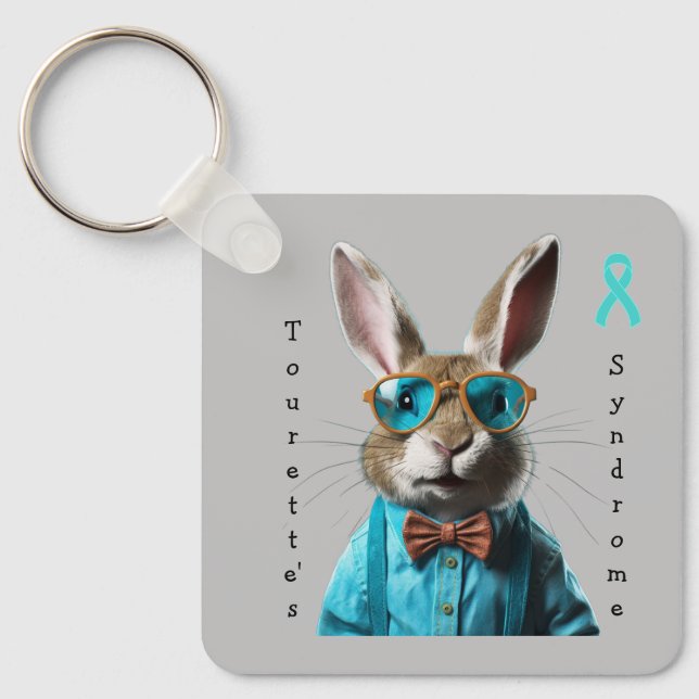 Tourette's syndrome Keychain (Front)