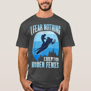 Touring Snowmobile Meme Design for a Trail Snowmob T-Shirt
