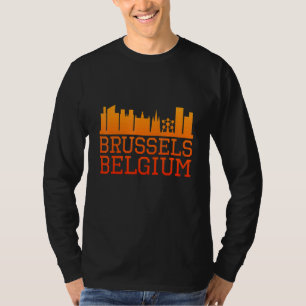 Tourist Attractions Building City Town Belgian Bel T-Shirt