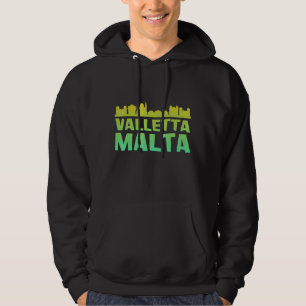 Tourist Attractions Building City Town Malta Valle Hoodie