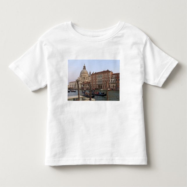 Tourist in Gondolas from San Maria Del Giglio Toddler T-Shirt (Front)
