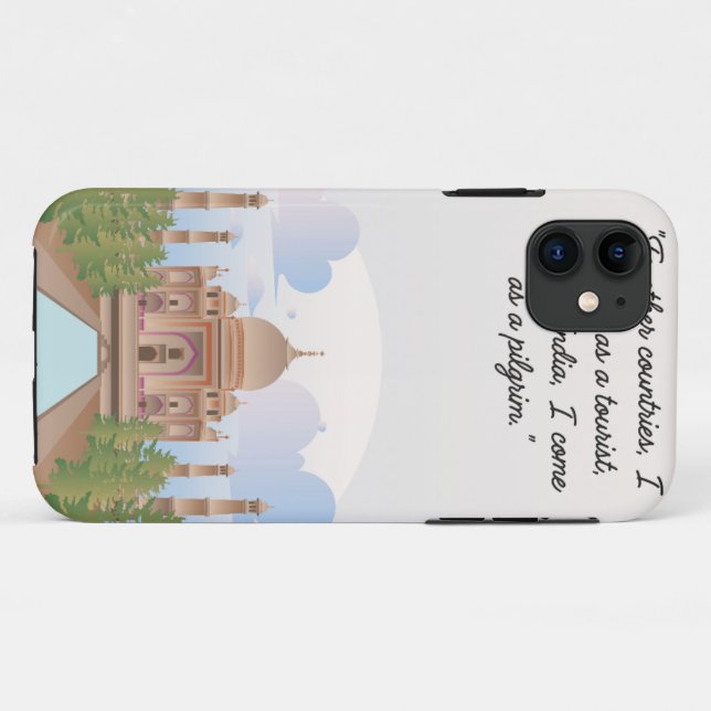 Tourist Place iPhone / iPad case (Back (Horizontal))