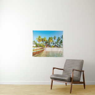 Tourist Resort's Bungalows on the Beach   Thailand Tapestry