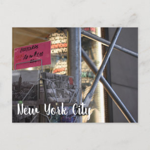 Tourist Shop New York City NYC Urban Photography Postcard