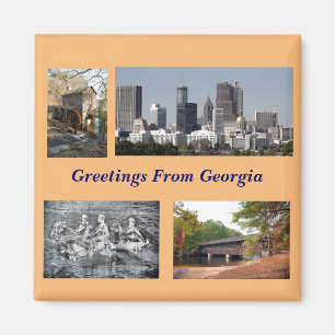 Tourist sites Georgia Magnet