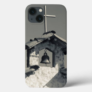 Tourist town, village chapel iPhone 13 case