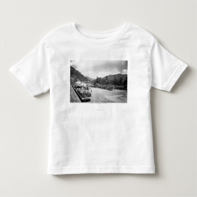 Tourist Train of the Skagit Project Toddler T-Shirt (Front)