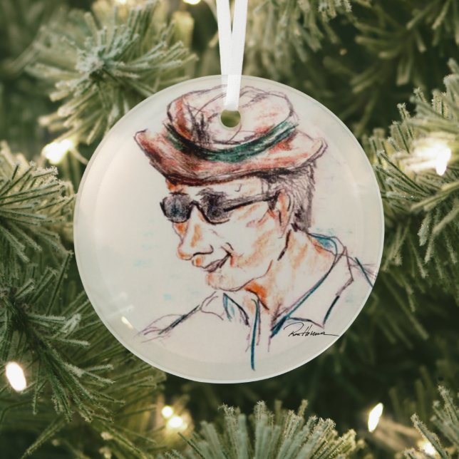 Tourista! Glass Tree Decoration (Insitu)