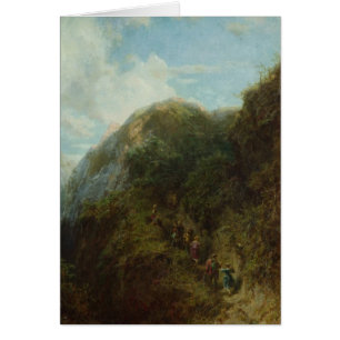 Tourists in the Mountain