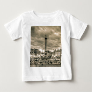 Tourists in Trafalgar Square, London Baby T-Shirt