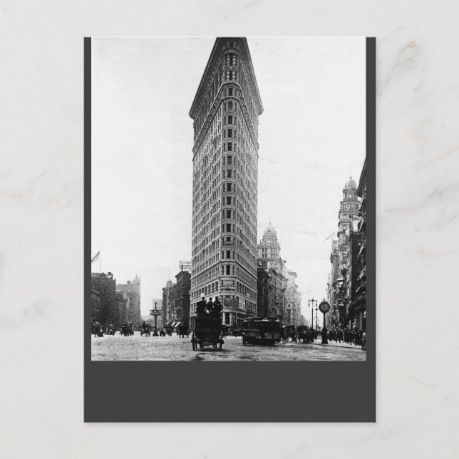 Tourists View Postcard (Front)