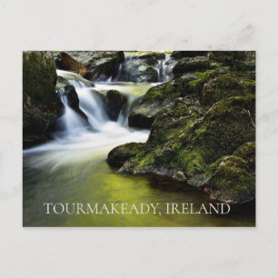 Tourmakeady Ireland Waterfalls Postcard