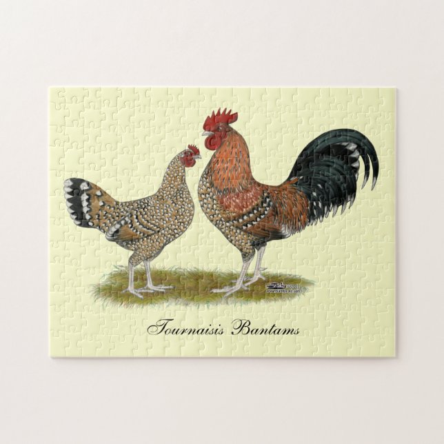 Tournaisis Bantams Jigsaw Puzzle (Horizontal)