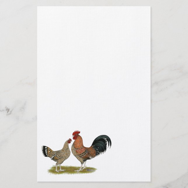 Tournaisis Bantams Stationery (Front)