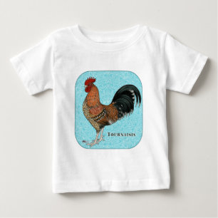 Tournaisis Rooster Baby T-Shirt