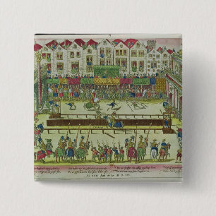 Tournament during which Henri II 15 Cm Square Badge