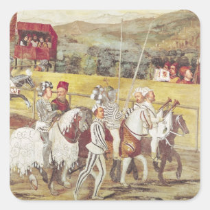 Tournament in Honour of Christian I  of Square Sticker