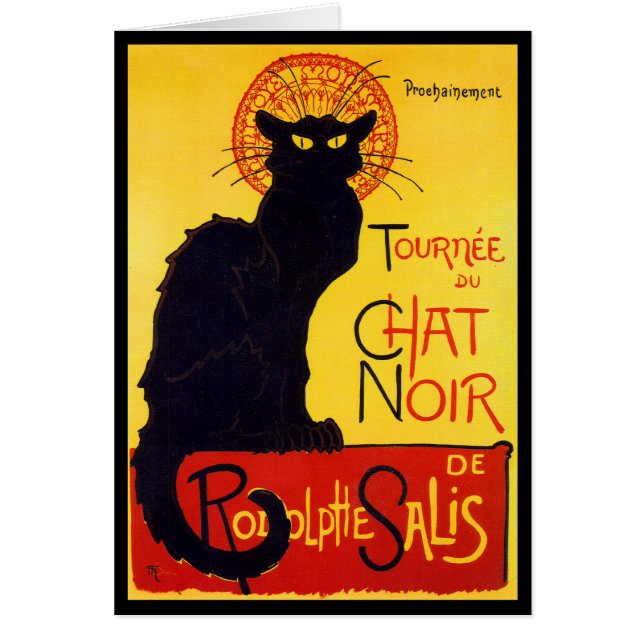 Tournée du Chat Noir, c.1896 (Front)