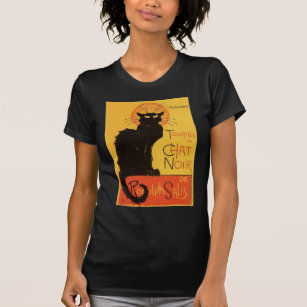 Tournée du Chat Noir, Steinlen Black Cat Vintage T-Shirt