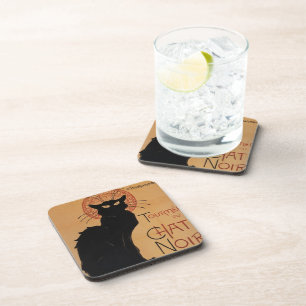 Tournée du Chat Noir, Théophile Steinlen Fine Art Coaster